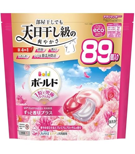 Amazon.co.jp: P&G ボールドジェルボール 4D 心安らぐホワイト